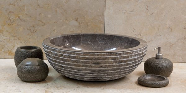 Umywalki z kamienia naturalnego - Hansastone